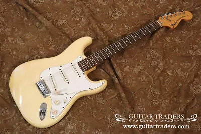 Fender 1976 Stratocaster  OLYMPIC WHITE WITH WITH ROSE WOOD FINGER BOARD  • $9392.03