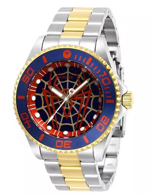 Invicta Marvel Spiderman Limited Edition Men's 44mm Quartz Watch 29684 RARE • $88.81