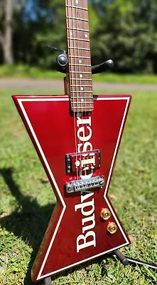 Dean Bowtie Budweiser 80s Promo Electric Guitar W/ Gig Bag • $1299