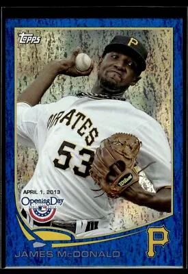 2013 Topps Opening Day Blue James McDonald 1988/2013 Pittsburgh Pirates #105 • $1.99