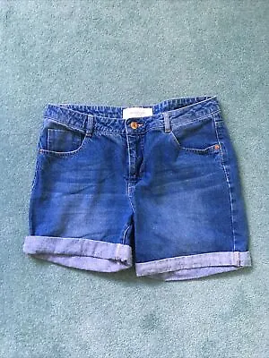 £0.99 • Buy Vero Moda In Blue Denim Shorts UK Size 8, EU Size 36