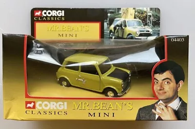 *new In Box* Corgi Classics Mr Bean's Mini 04403 • £35