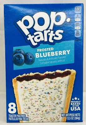 £5.65 • Buy Kellogg's Pop Tarts Frosted Blueberry Toaster Pastries 13.5 Oz