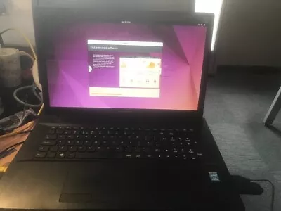 Lenovo G40-30 *14 Inch Intel Celeron  Installed Ubuntu And Libre Office  £34.99 • £34.99