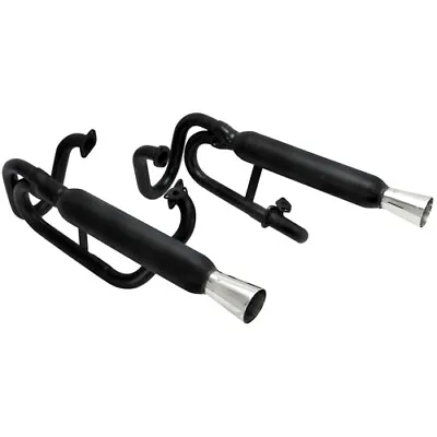 EMPI Dual Exhaust Clearanced For Dual Carbs Raw Dunebuggy & VW • $226.99