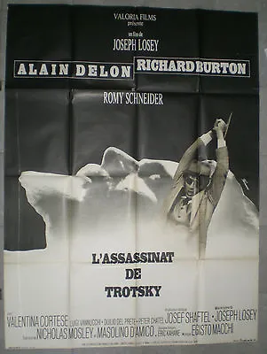 Poster THE ASSASSINATION OF Trotsky Alain Delon Joseph Losey Romy Schneider • $27.96