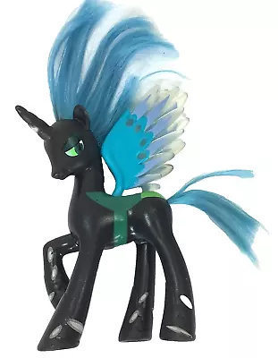 Rare My Little Pony G4 Brushable Queen Chrysalis 2011 Unicorn Pegasus Black Blue • $29.99