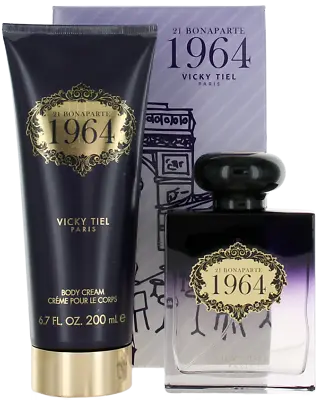 21 Bonaparte 1964 By Vicky Tiel For Women Set: EDP+Body Cream New • $48.59