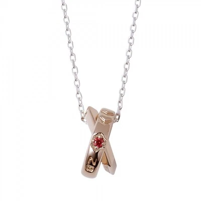 $206.99 • Buy Evangelion X THE KISS Collabo Unit 02 Silver Aska Necklace EVSN-41 Jewelry Anime