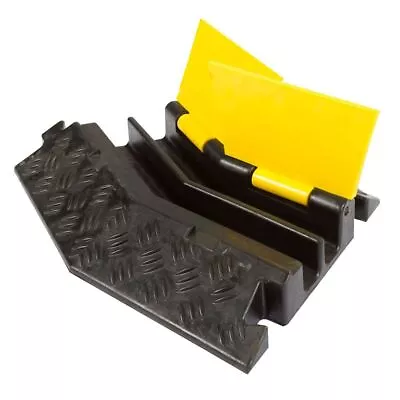 2-Cable Modular Left Turn Electrical Corner Cover Protector Ramp DH-CP-5L • $44.99