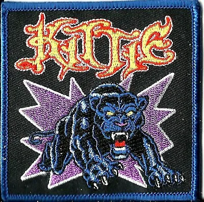 KITTIE Blue Tiger 2002 EMBROIDERED SEW/IRON ON PATCH VINTAGE Official Merch • £2.99