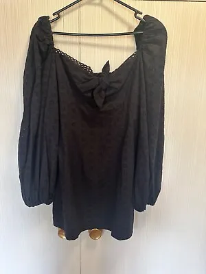 Alice McCall Gossip Girl Dress Size 10 Black Fully Lined • $29.99