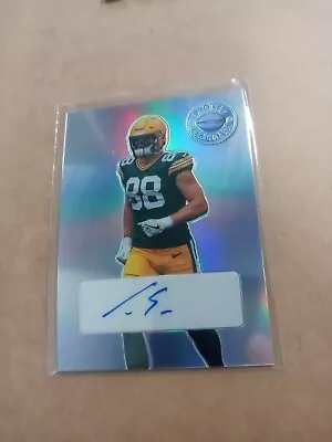 2023 Pro Set Platinum Luke Musgrave SP ROOKIE Auto 5/25 ! Green Bay Packers • $29.99