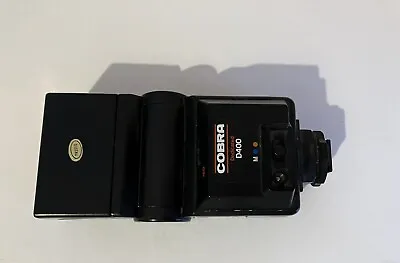 COBRA Dedicated D400 Flashgun Camera (With 3 Color Wide Angle Adapters) • £8