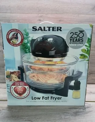Salter Halogen 12L Multifunctional Low Fat Fryer 1300W New In Box • £39.99