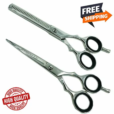 Japanese 5.5  Hair Cutting Hair Stylist Thinning Shears Scissors Set For Barbers • $18.47
