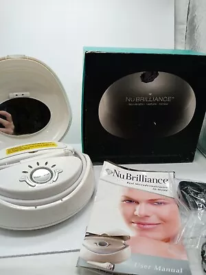 NuBrilliance Real Microdermabrasion At-Home System Kit W/ Tips & Filters Manual • $35.09