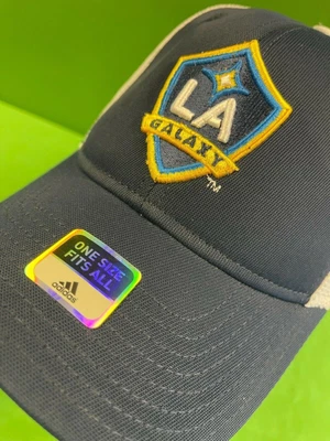 £22.99 • Buy MLS LA Galaxy Soccer Adidas Hat Cap Stretch Mesh NWT OSFA