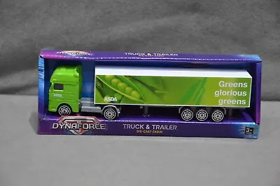 Dynaforce Asda Truck HGV Lorry With Trailer Scale 1:87 Diecast Model Box • £12.97