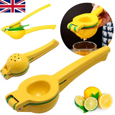 Lemon & Lime Squeezer Juice Extractor Handheld Pulp & Seed Separator Easy To Use • £9.79