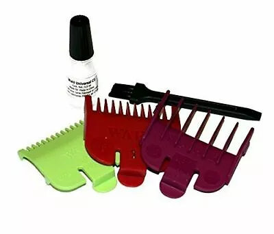 Wahl Comb Set No 0.5  No 1  No 1.5  Oil + Brush. • $12.38