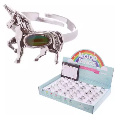Funky Unicorn Design Mood Rings • £7.05