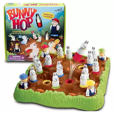 Memory Game Bunny Hop - Preschool Board Game 26 Pcs Educational Ages 4 • $39.26