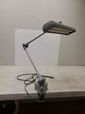 Vintage Art Specialty Co. FLEXO Clamp Floating Arm Articulating Drafting Lamp  • $70