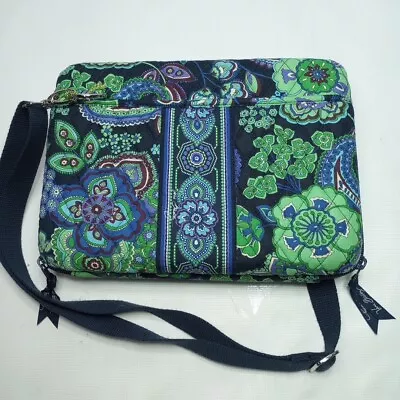 Vera Bradley Laptop IPad Hardshell Case With Strap. Blue Rhapsody New  • $29.73