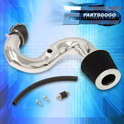 For 12-15 Honda Civic Si 2.4L JDM Cold Air Induction Intake Chrome Pipe + Filter • $51.99