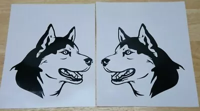 £5 • Buy Husky Car Van Body Panel Window Caravan Minivan Trailer Sticker Decal