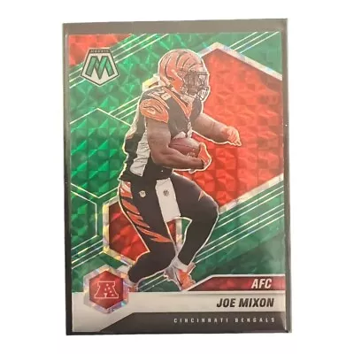 2021 Panini Mosaic #234 - Joe Mixon - Green Prizm • $1.99