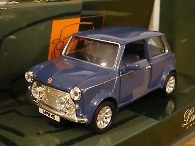 Corgi 40th Anniversary Rover Mini Cooper Island Blue Car Model 04504 1:36 • £23.39