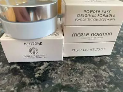 Merle Norman Powder Base....   Shade Is MIDTONE  X 1    NEW • $24