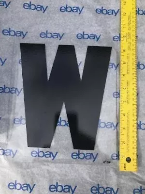 8 Inch Zip Letters Changeable Outdoor Signage Marquee Letters Letter W • $8
