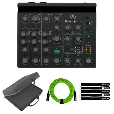 Mackie MobileMix 8-Channel USB-Powerable Mixer With Padded Shell Case • $247.40