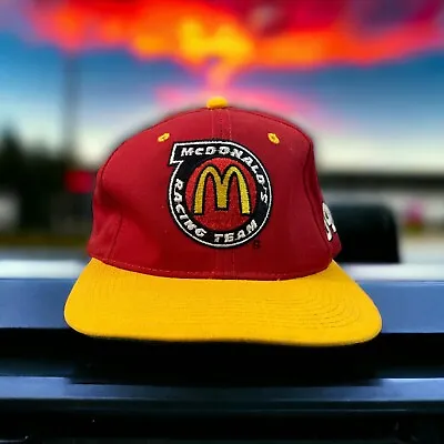 VTG McDonalds Racing Team NASCAR #94 Bill Elliott Snapback Made In USA Hat Cap • $19.99