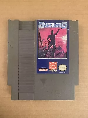 Nintendo NES Overlord Game Cartridge 1993 Vintage Video Game • $29.99