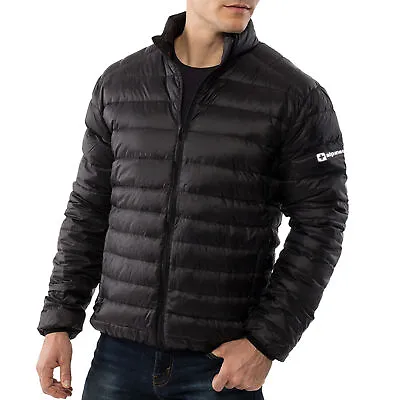 AlpineSwiss Niko Packable Light Mens Down Alternative Puffer Jacket Bubble Coat • $39.99