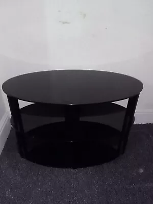 £12 • Buy Second Hand Used Small TV Stand In Black Colour.