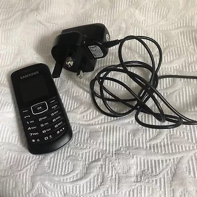 Samsung GT E1080i - Black Mobile Phone Senior Spare Phone • £20