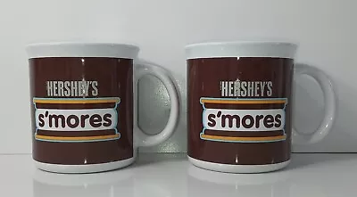 Vintage Hersheys Smores Mugs Cups 2 Galerie Brown Since 1894 • $10.99