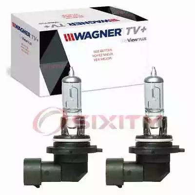 2 Pc Wagner TruView PLUS Low Beam Headlight Bulbs For 1993-1998 Saab 9000 Ls • $24.91