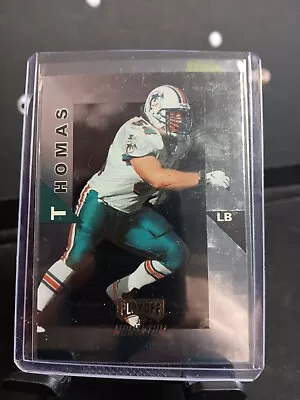 1998 Playoff Momentum Hobby #124 Zach Thomas Miami Dolphins • $1.39