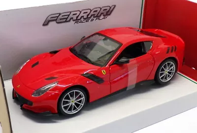 Burago 1/24 Scale Model Car 18-26021 - Ferrari F12tdf - Red • $39.83