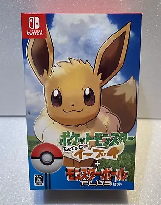 $227.39 • Buy Pokemon Lets Go! Eevee Monster Ball Plus Set Switch Nintendo