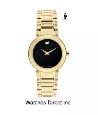 Brand New Movado Women’s Stiri 32mm Yellow Gold Stainless Steel Watch 0607282 • $799