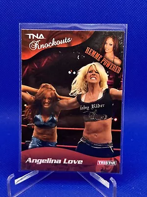 2009 TriStar TNA Knockouts #31 Angelina Love • $2.50