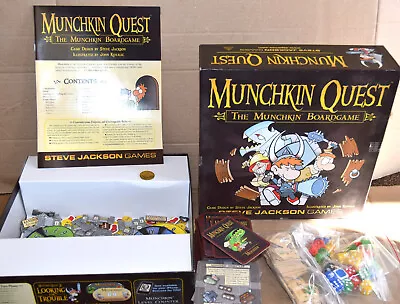 Munchkin Quest Board Game Steve Jackson 2008 • $9.99