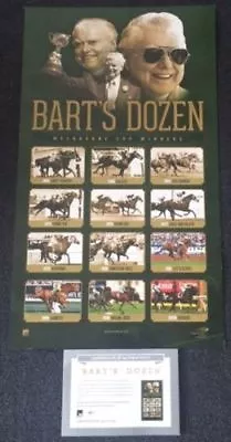 Bart Cummings Barts Dozen Melbourne Cup Winners Print Winx Phar Lap Winx Caviar • $39.99